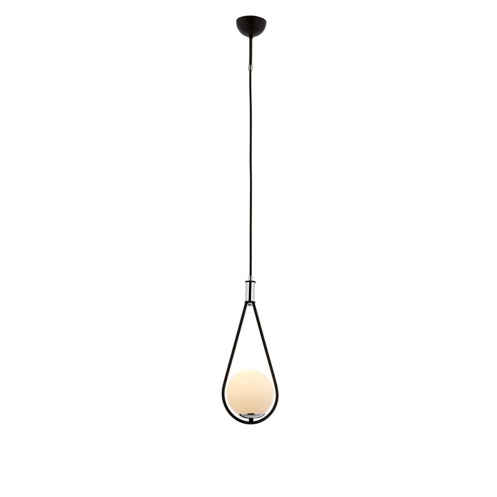 Hanglamp Rana Zwart Nordic Modern 1-lichts